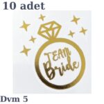 DÖVME TEAM BRİDE ALTIN NO:5 10 LU