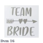 DÖVME TEAM BRİDE GÜMÜŞ NO:16 10 LU