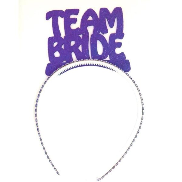EVA TAÇ TEAM BRİDE MOR