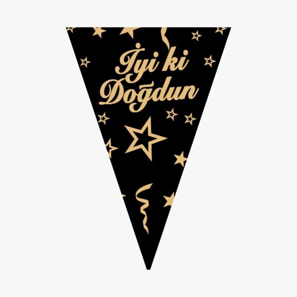 FLAMA İYİKİ DOĞDUN SİYAH