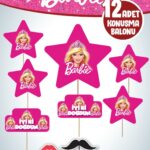 KONUŞMA BALONU SET 12 Lİ BARBİE