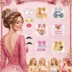 KONUŞMA BALONU SET 12 Lİ BRİDE PEMBE