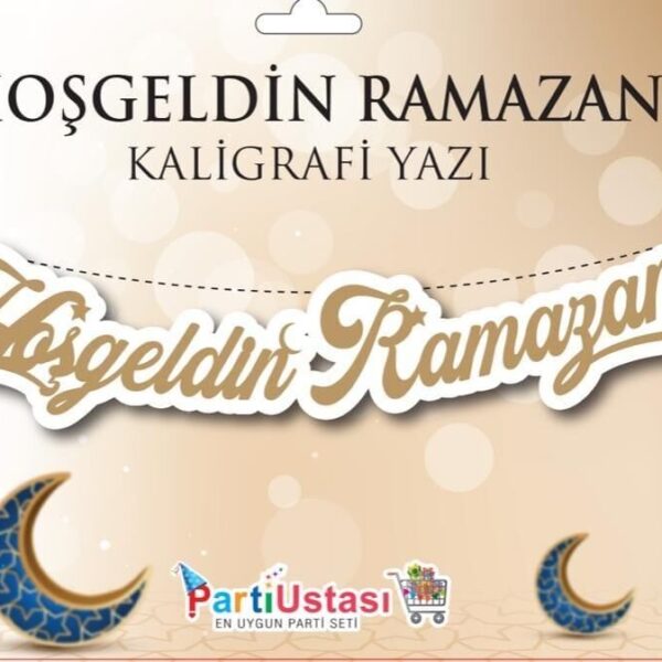 KOREOGRAFİ YENİ BANNER RAMAZAN HOŞGELDİN GOLD