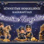 KOREOGRAFİ BANNER SÜNNETİMİZE HOŞGELDİNİZ LACİVERT