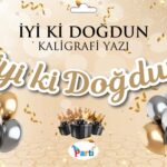 KOREOGRAFİ YENİ BANNER İYİKİ DOĞDUN GOLD