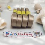 KURDELE SATEN 1 CM 10 METRE (1 PK 10 AD) ALTIN
