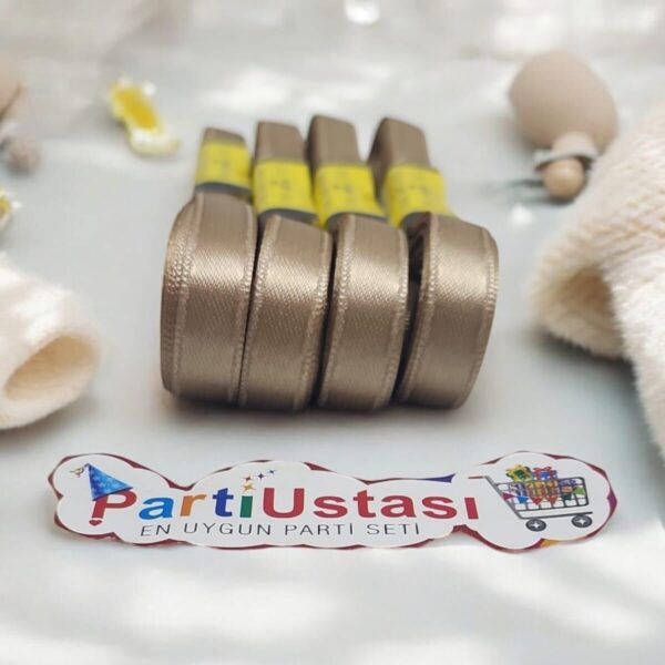 KURDELE SATEN 2 CM 10 METRE (1 PK 10 AD) ALTIN