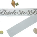 KUŞAK BRIDE TO BE BEYAZ GÜMÜŞ