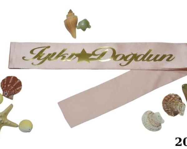 KUŞAK İYİKİ DOĞDUN PEMBE ALTIN