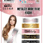 KUŞAK PARLAK TEAM BRİDE SİYAH