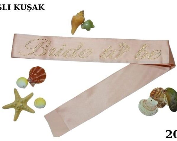 KUŞAK TAŞLI BRİDE TO BE PEMBE ALTIN