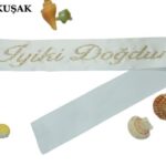 KUŞAK TAŞLI İYİKİ DOĞDUN BEYAZ ALTIN