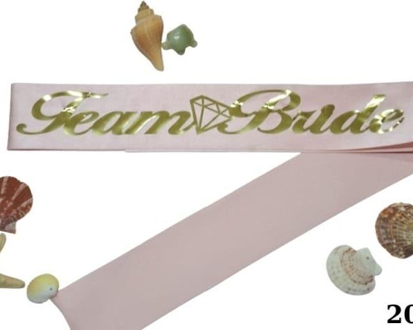 KUŞAK TEAM BRİDE PEMBE ALTIN
