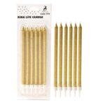 MUM İTHAL 15 CM NO:910 GOLD SİMLİ