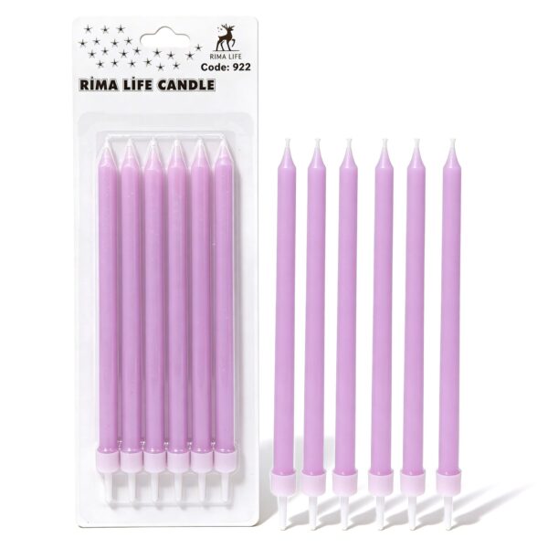 MUM İTHAL 15 CM NO:922 MOR PASTEL