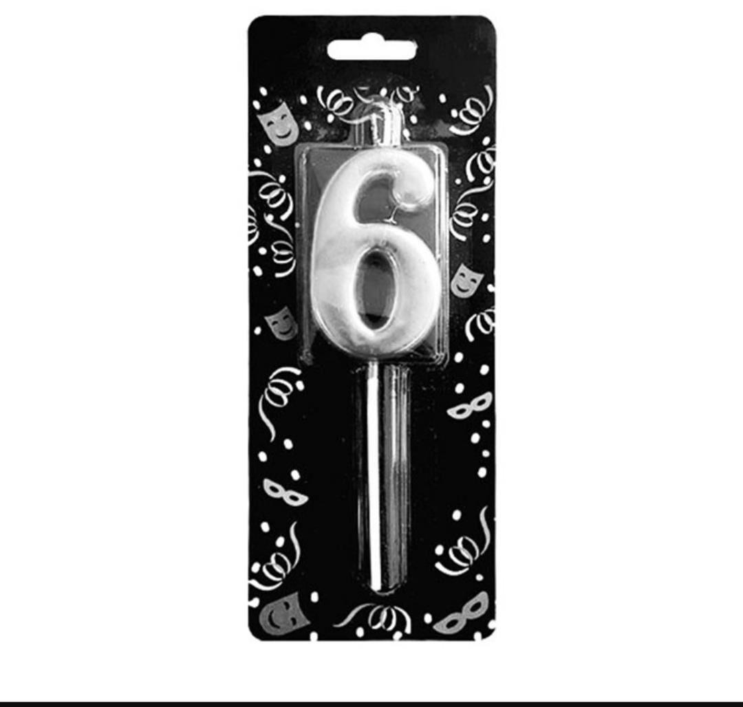 MUM RAKAMLI GÜMÜŞ NO:6 MUM RAKAMLI GÜMÜŞ NO:6 - Görsel 1