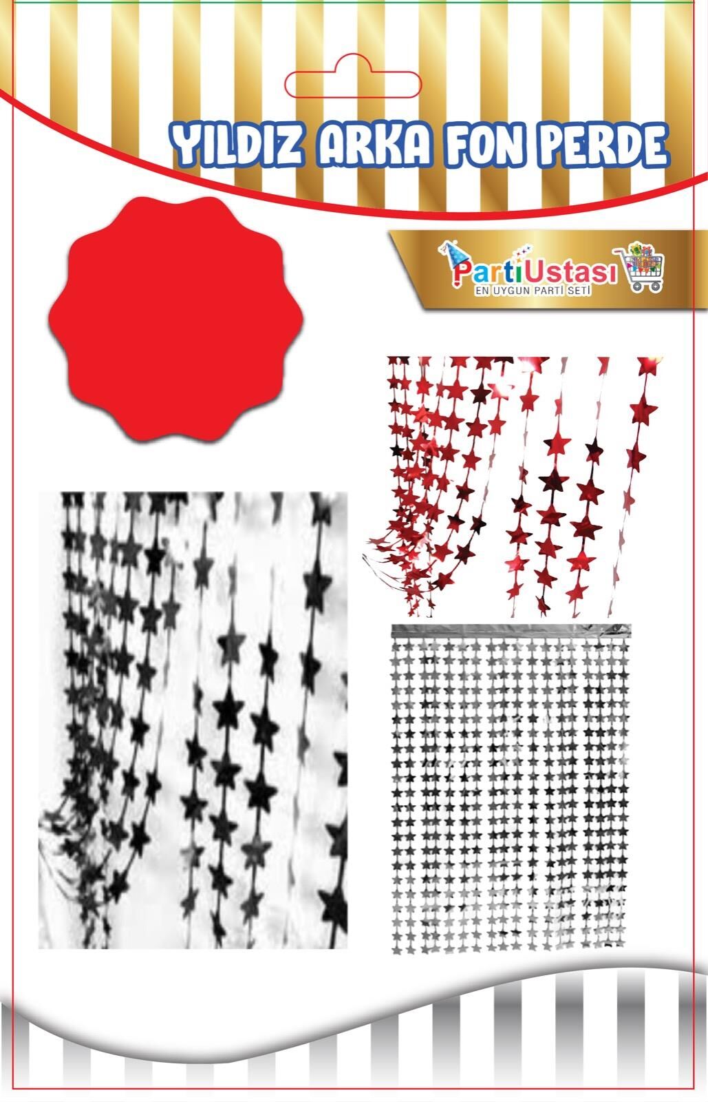 PERDE YILDIZ ALTIN PERDE YILDIZ ALTIN - Görsel 1