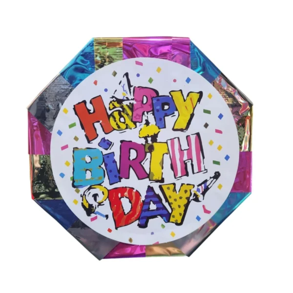 PİNYATA KATLANILABİLİR HAPPY RENKLİ