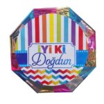 PİNYATA KATLANILABİLİR İYİKİ DOĞ. RENKLİ