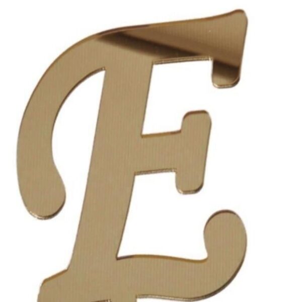 PLEKSİ 20 Lİ HARF ALTIN NO:E