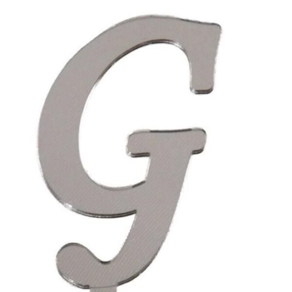 PLEKSİ 20 Lİ HARF GÜMÜŞ NO:G