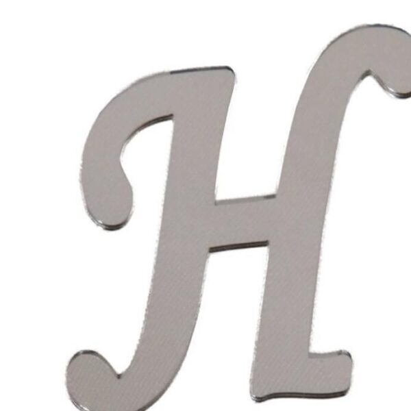 PLEKSİ 20 Lİ HARF GÜMÜŞ NO:H