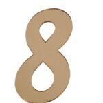 PLEKSİ 20 Lİ RAKAM ALTIN NO:8