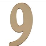 PLEKSİ 20 Lİ RAKAM ALTIN NO:9