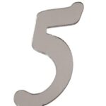 PLEKSİ 20 Lİ RAKAM GÜMÜŞ NO:5