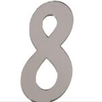 PLEKSİ 20 Lİ RAKAM GÜMÜŞ NO:8