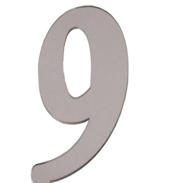 PLEKSİ 20 Lİ RAKAM GÜMÜŞ NO:9