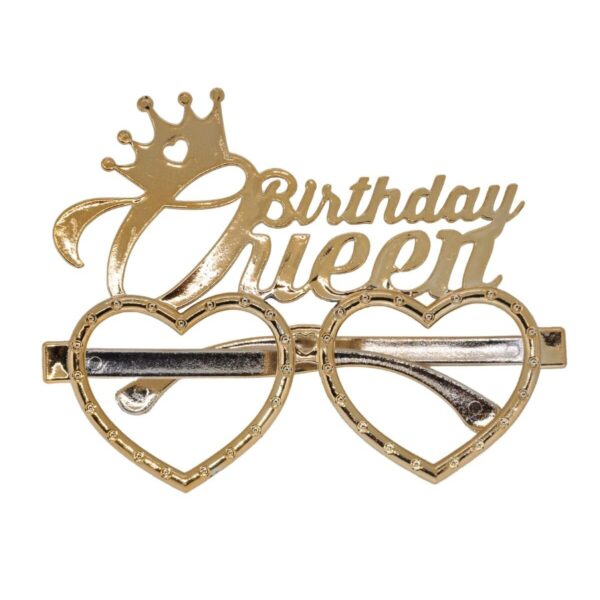 PLS GÖZLÜK BİRTHDAY QUEEN ALTIN