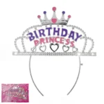 PLS İTHAL TAÇ BİRTHDAY PRENSES MOR PEMBE