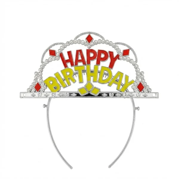 PLS İTHAL TAÇ HAPPY BİRTHDAY TURUNCU SARI