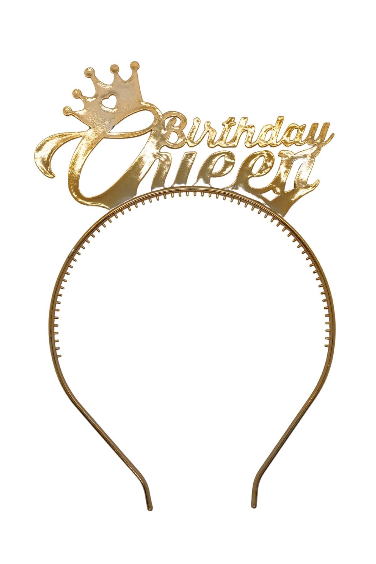 PLS TAÇ BİRTHDAY QUEEN ALTIN PLS TAÇ BİRTHDAY QUEEN ALTIN - Görsel 1