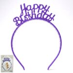 PLS RENKLİ TAÇ HAPPY BİRTHDAY MOR
