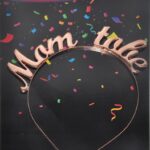 TAÇ METAL MOM TO BE ROSE GOLD