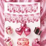 YAZI ZARF BANNER İYİKİ DOĞDUN PEMBE YENİ