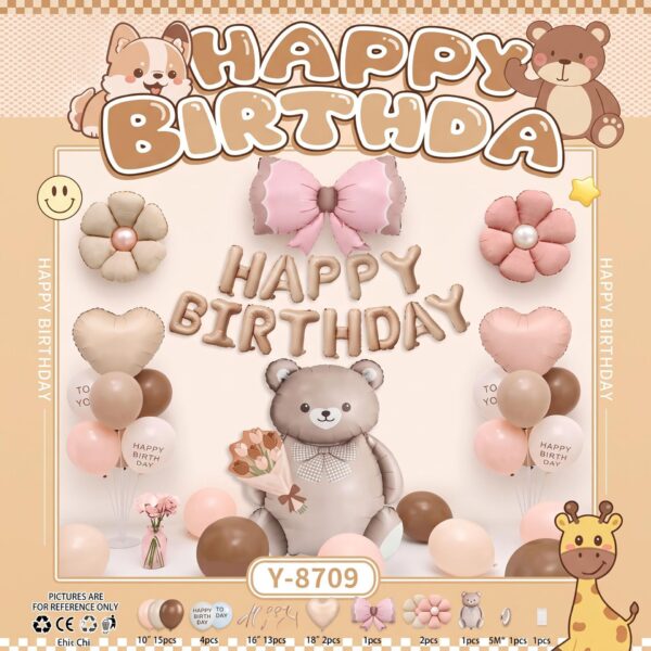 FOLYO SET HAPPY BIRTHDAY Y- 8709 AYICIK