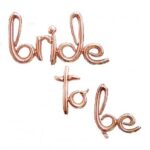 SET BRIDE TO BE KOREOGRAFİ FOLYO BALON ROSE GOLD